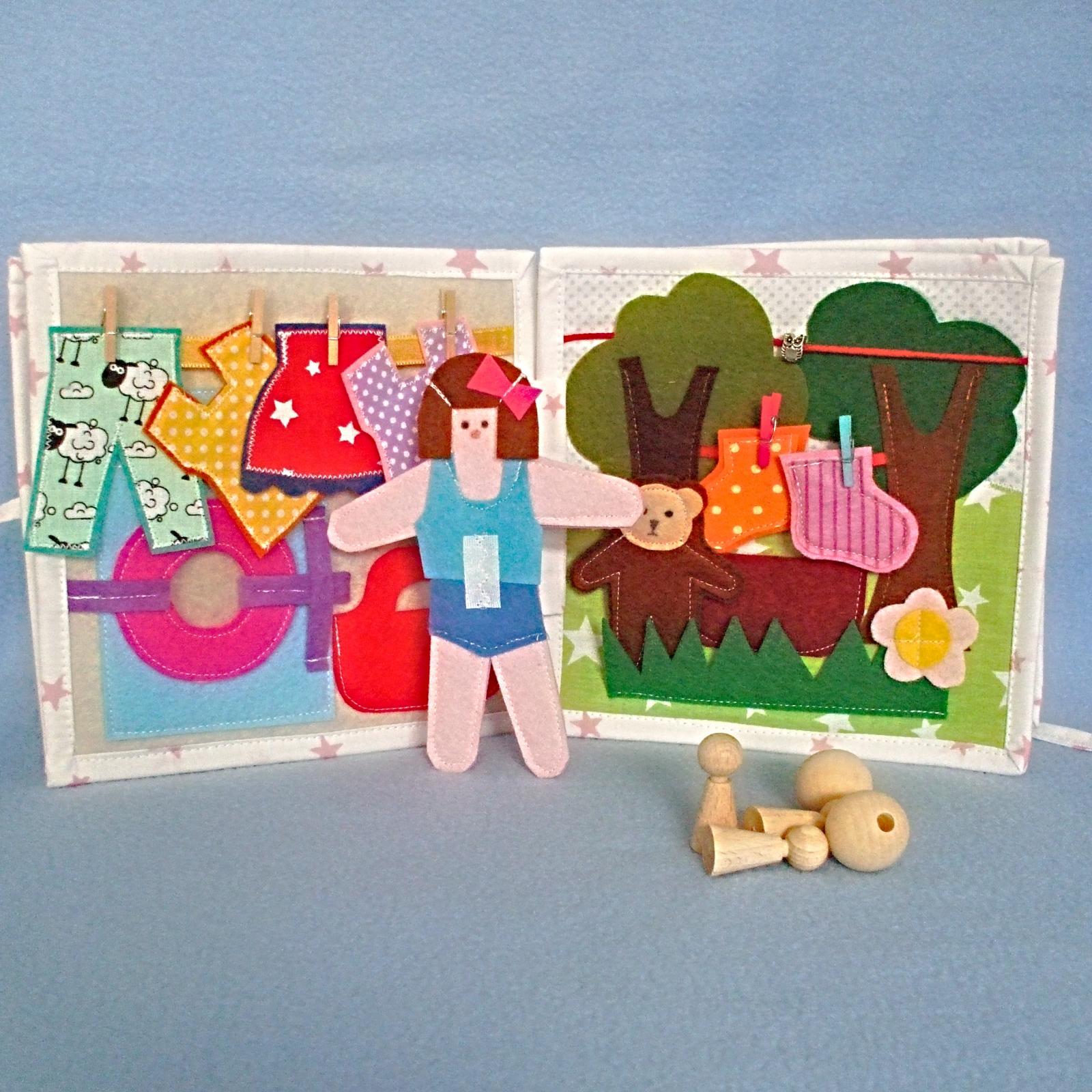 Quiet book for girls ,birthday gift ,personalized activity book.