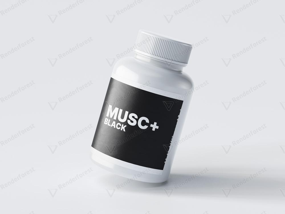 MUSC+ Black Supplement 120 caps.